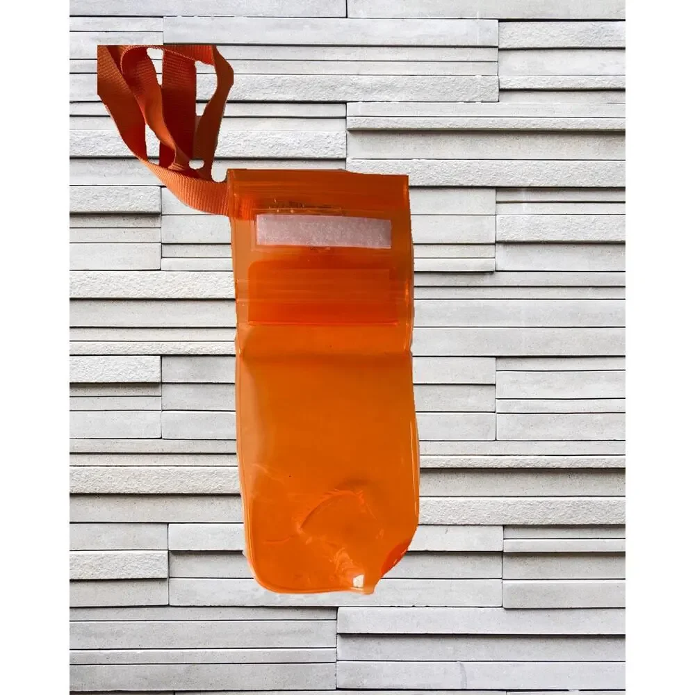 4/$20 Orange Horse Themed Waterproof Phone Bag